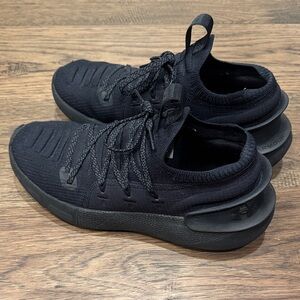 Under Armour Black Athletic Shoes